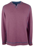 Tommy Bahama Men's Flipshore Abaco Reversible Sweatshirt-DB-Small