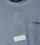 Customer Return Michael Kors Men's Striped Pocket T-Shirt-OB-XXL