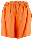 Vince Camuto Women's Summer Heat Solid Pull On Shorts Orange 2