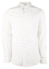 Michael Kors Men's Stretch Slim Fit Long Sleeve Shirt