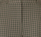 Vince Camuto Women's Plus Size Plaid Flat Front Wide Leg Pants