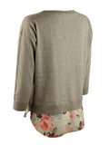 Lauren Ralph Lauren Women's Layered Crewneck Sweater GH XS