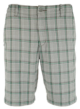 Men's Deltona Plaid Casual Chino Shorts Black Multi 40