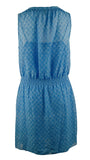 Lauren Ralph Lauren Women's Plus Size Sleeveless Printed Georgette Dress
