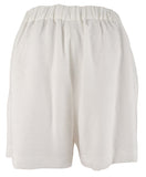 Vince Camuto Women's Summer Heat Solid Pull On Shorts Ivory 6