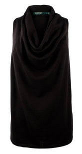 Lauren Ralph Lauren Women's Sleeveless Cowl Neck Tank Top Shirt