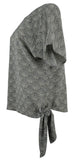 Michael Kors Women's Side Tie Top BBL XS