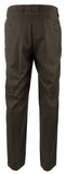 Ralph Lauren Men's Comfort Flex Flat Front Slim Fit Dress Pants