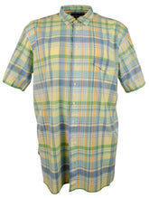 Men's Big and Tall Popover Short Sleeve Shirt YA LT