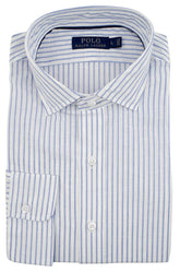 Polo Ralph Lauren Men's Linen Blend Long Sleeve Button-down Shirts Blue Pink
