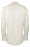 Hugo Boss Men's Orange Label EslimE Slim Fit Solid Shirt 2XL White