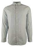 Michael Kors Men's Long Sleeve Striped Tailored Classic Fit Shirt