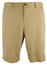 Michael Kors Men's Slim Fit Stretch 9" Flat Front Shorts Sage Olive Waist 38