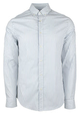 Michael Kors Men's Slim Fit Striped Button down Shirt LB XXL
