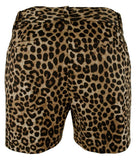 Michael Kors Women's Plus size Animal Print Chino Shorts