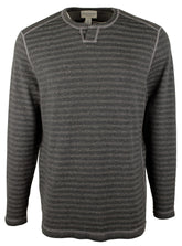 Camisa reversible de manga larga Tommy Bahama San Salvator para hombre, color carbón, talla mediana