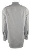 Michael Kors Men's Long Sleeve Striped Tailored Classic Fit Shirt