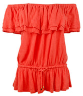Lauren Ralph Lauren Women's Plus Jersey Off The Shoulder Top Shirts