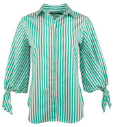 Lauren Ralph Lauren Women's Petite Striped Shirt