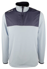 RLX Ralph Lauren Men's Water-Repellant Pullover Shirts Blue / Navy Blue Medium