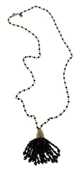 Collar con borlas y joyas para mujer de Ralph Lauren, color negro