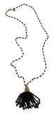 Collar con borlas y joyas para mujer de Ralph Lauren, color negro