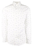 Michael Kors Men's Cotton Slim Fit Long Sleeve Shirt