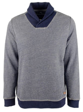 Tommy Bahama - Suéter de cuello chal de manga larga Agave Azul para hombre, color índigo mediano