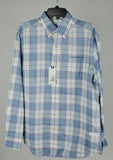 Customer Return Southern Tide Men's Trim Fit Plaid Button Down Shirt Medium