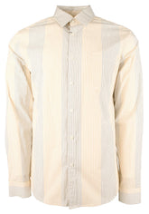 Michael Kors Men's Cotton Blend Stretch Slim Fit Long Sleeve Shirt