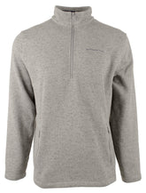 Sudadera con cremallera 1/4 Samson Peak para hombre de Southern Tide, color gris acero, talla grande