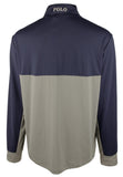 Polo Ralph Lauren Men's Colorblock Quarter Zip Shirt-GM-Medium