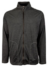 Chaqueta sudadera Tommy Bahama New Roger Point IslandZone con cremallera completa para hombre, color carbón, talla pequeña