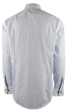 Hugo Boss Men's Sharp Fit Easy Iron Long Sleeve Dress Shirt Pastel Blue 17-32/33