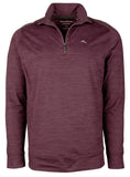 Tommy Bahama Men's New Roger Point IslandZone Half Zip Pullover RBry Small