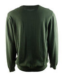 Roundtree & Yorke Men's Crewneck Knit Sweater DHG Small Green