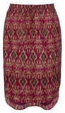 Lauren Ralph Lauren Women's Ikat Print Crepe Skirt