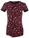 Lauren Ralph Lauren Women's Plus Size Floral Stretch Jersey Top RM 1X