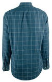 Michael Kors Men's Slim Fit Window Pane Long Sleeve Shirt