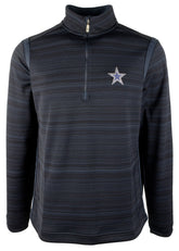 Suéter Tommy Bahama Cowboys de manga larga con media cremallera para hombre, talla pequeña