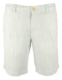 Men's Harbor Herringbone Stretch-Linen 10" Inseam Short (Malibu, XXL, XX-Large)