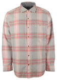 Tommy Bahama Men's Long Sleeve Canyon Beach Unwind Check Flannel Shirt Asheen