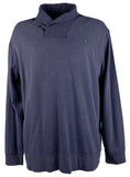 Polo Ralph Lauren Men's Big & Tall Long Sleeve Luxury Jersey Shawl Collar