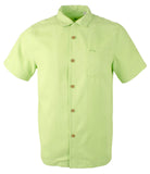 Tommy Bahama Men's Royal Bermuda IslandZone Short Sleeve Shirt Caicos Green Small
