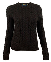 Polo Ralph Lauren Women's Crew Neck Cable Knit Sweater
