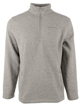 Sudadera con cremallera 1/4 Samson Peak para hombre de Southern Tide, color gris acero, talla grande