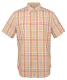 Men's Leeward Madras Plaid Short Sleeves Shirt