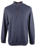 Tommy Bahama Men's Big & Tall Flipshore Half Zip Reversible Pullover Sweatshirt