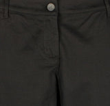 Bermudas de oficina Tommy Bahama hasta la rodilla para mujer, color negro 2