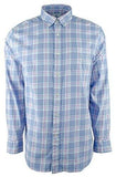 Men's Classic Fit Plaid Button Down Shirt-CB-B